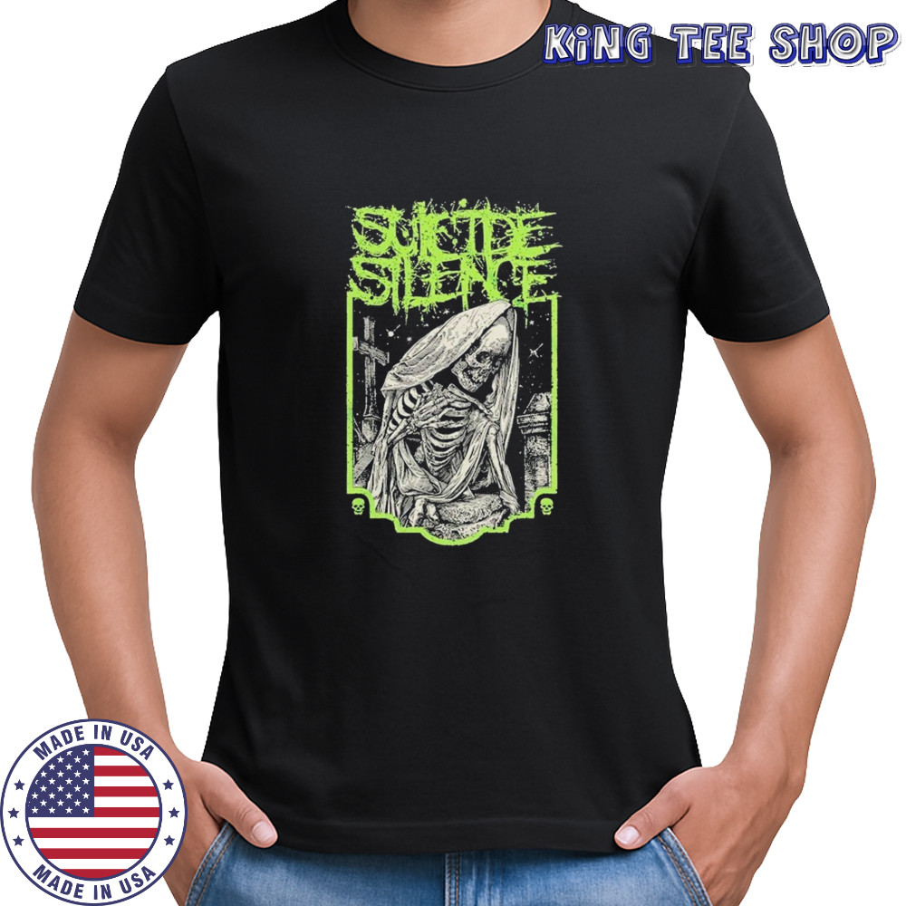 Suicide Silence Unanswered Skeleton T-shirt