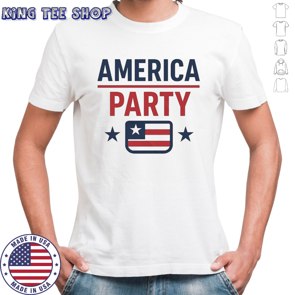 Support Elon Musk America Party T-Shirt