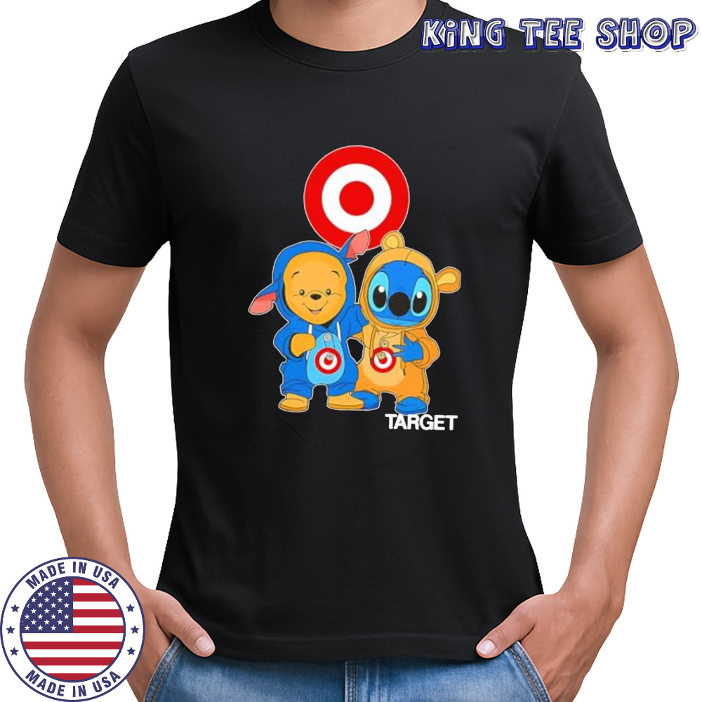 Target pooh and stitch friends shirt