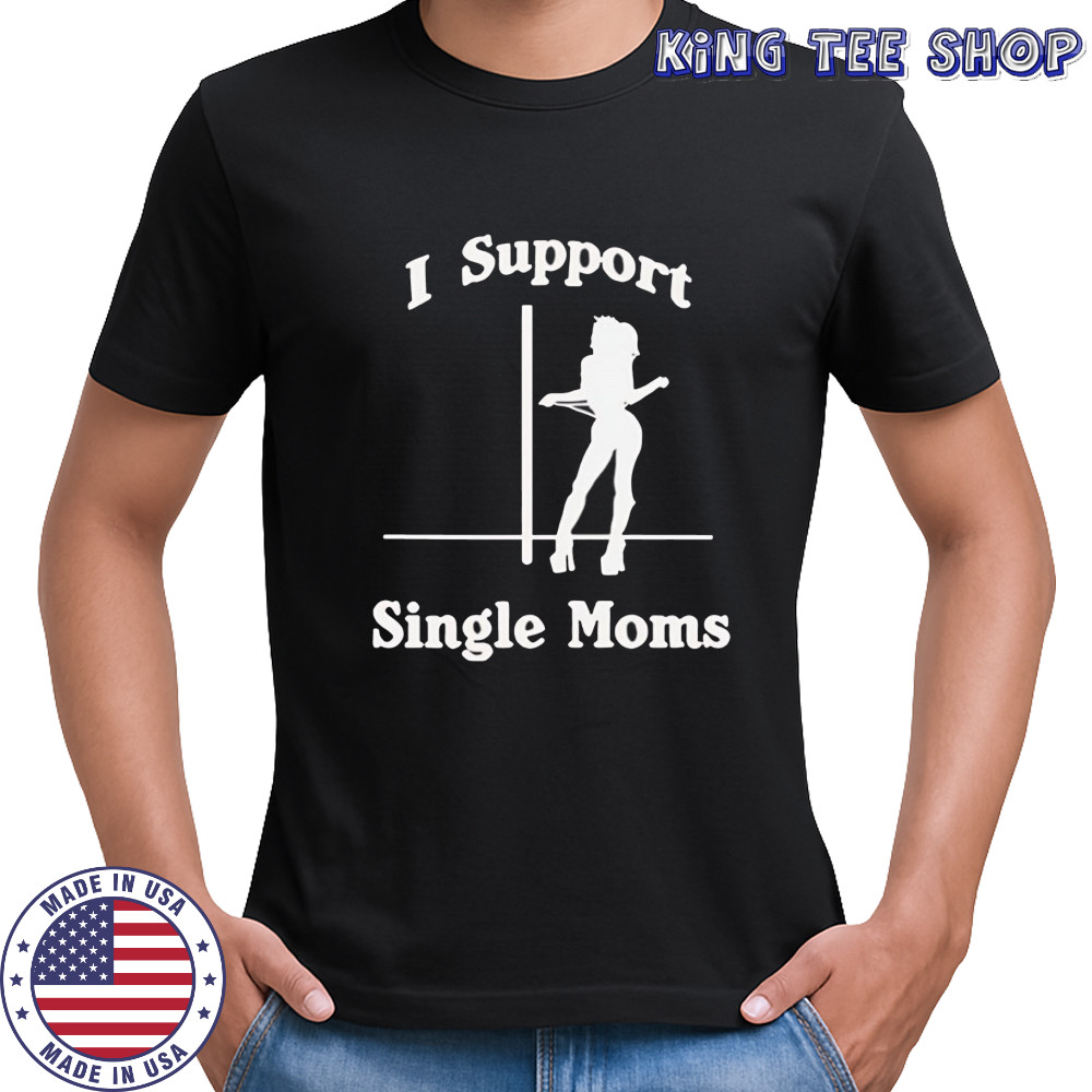Teen Wolf Stiles Stilinski I support single moms shirt