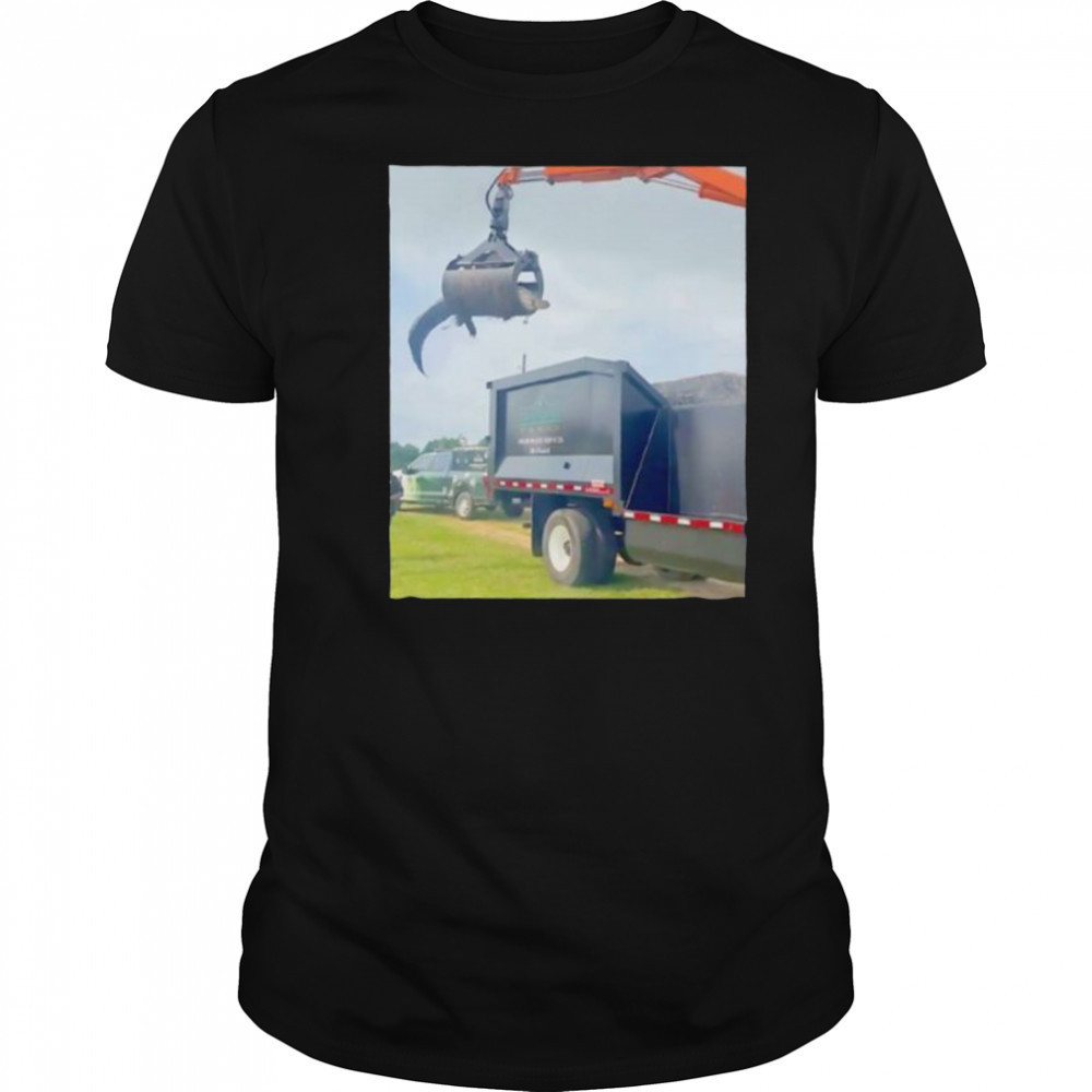 Texas Officials Lift Monstrous Brute of a 12 Foot Alligator Alcatraz shirt