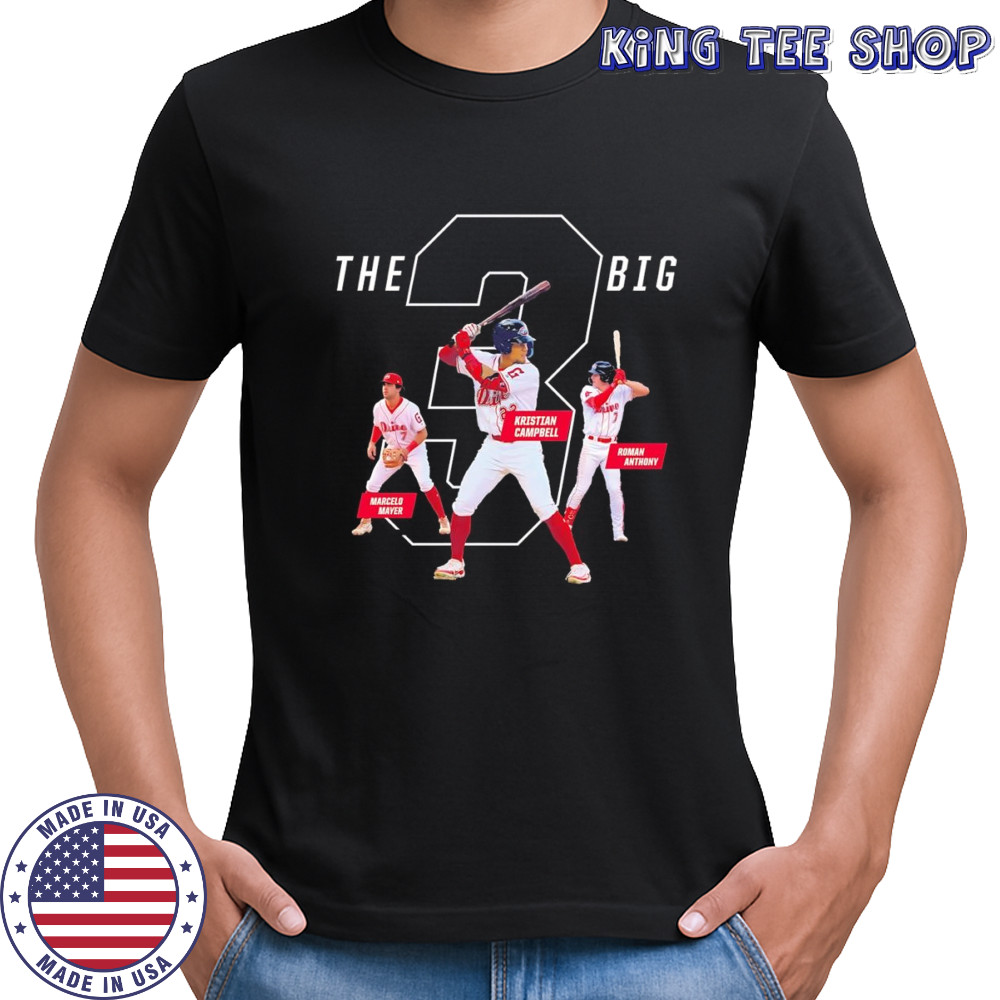 The Big 3 Greenville Drive shirt