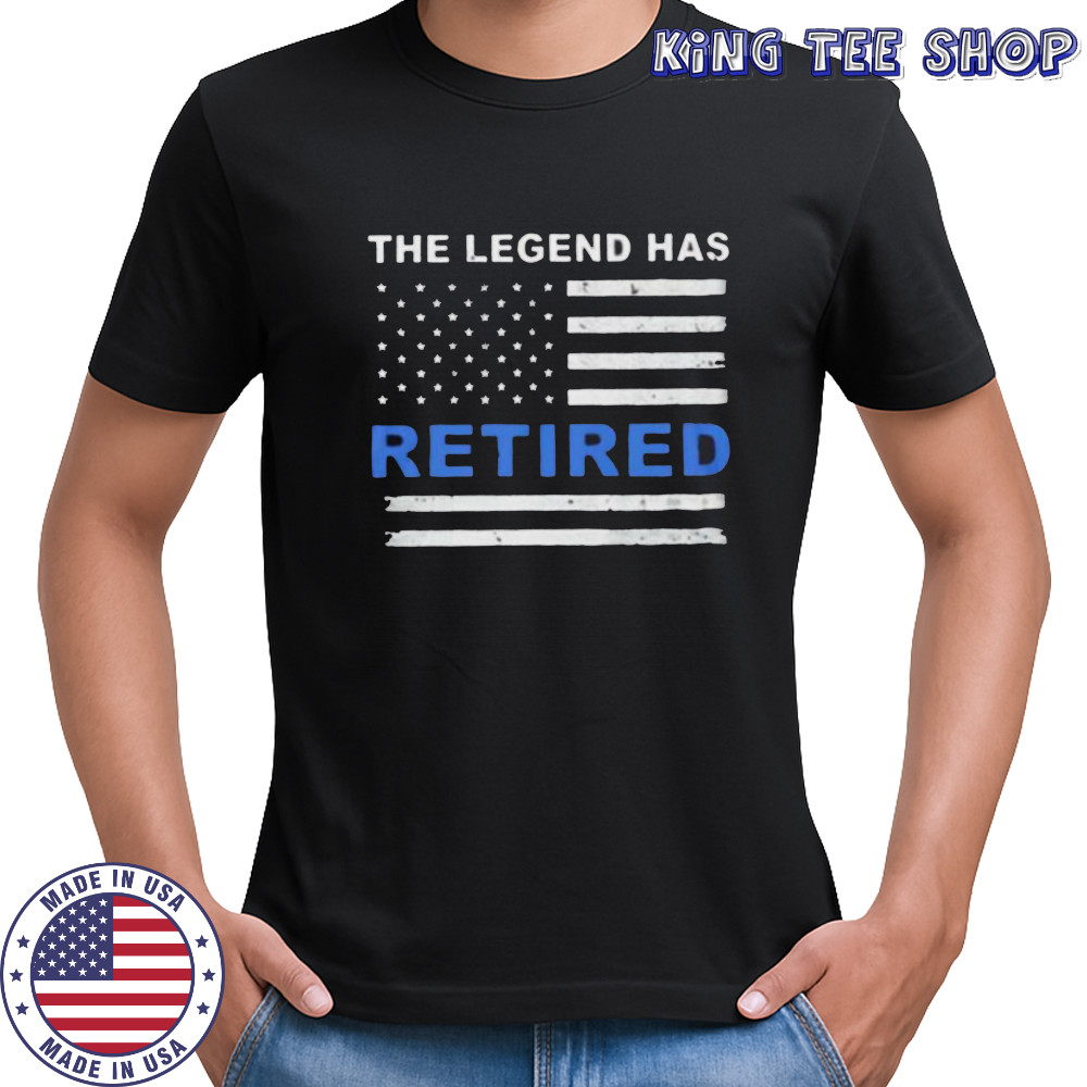 The Legend has retired shirt