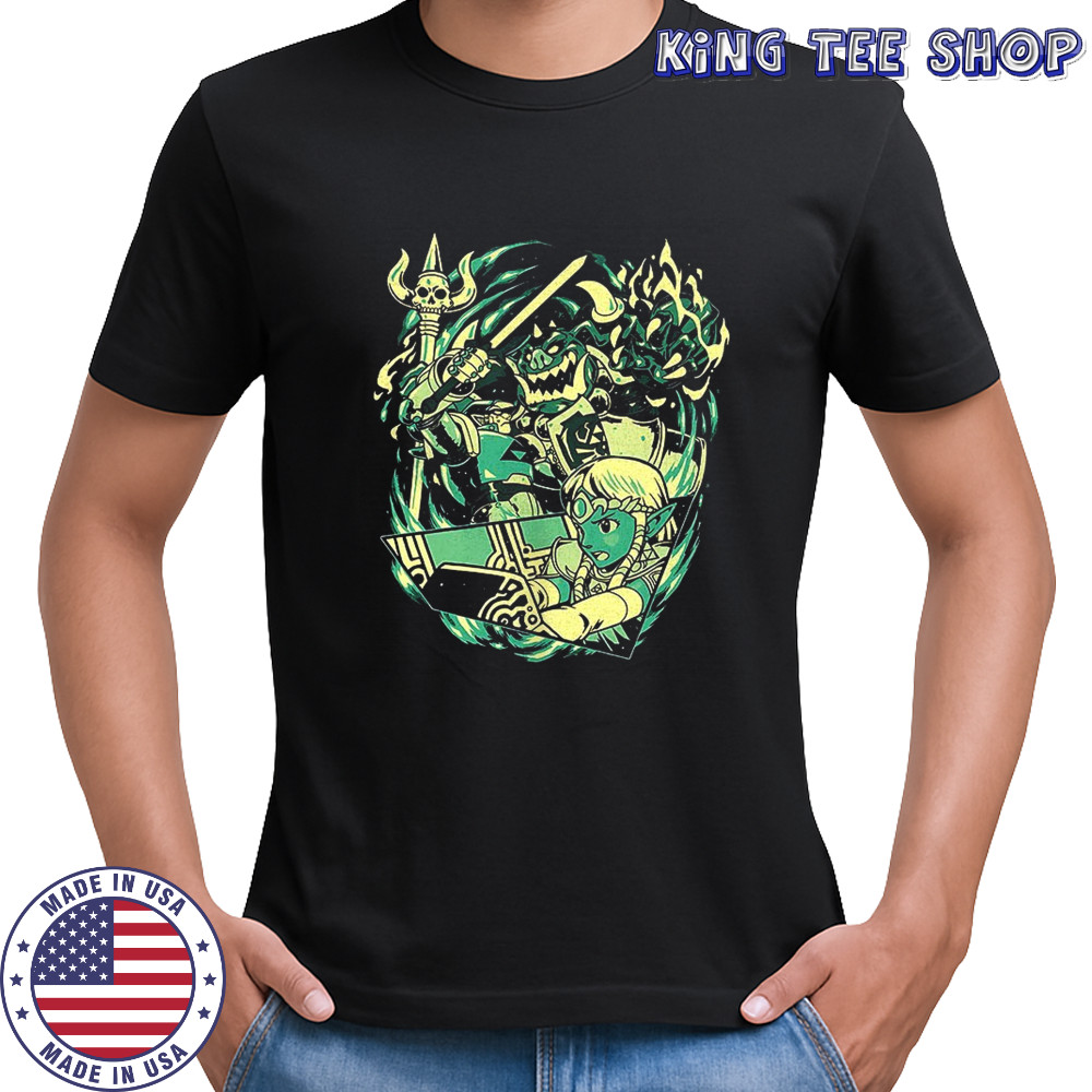 The Legend of Zelda The Hero of Time when calamity once again haunts the land only a legendary shirt The Legend of Zelda The Hero of Time when calamity once again haunts the land only a legendary shirt