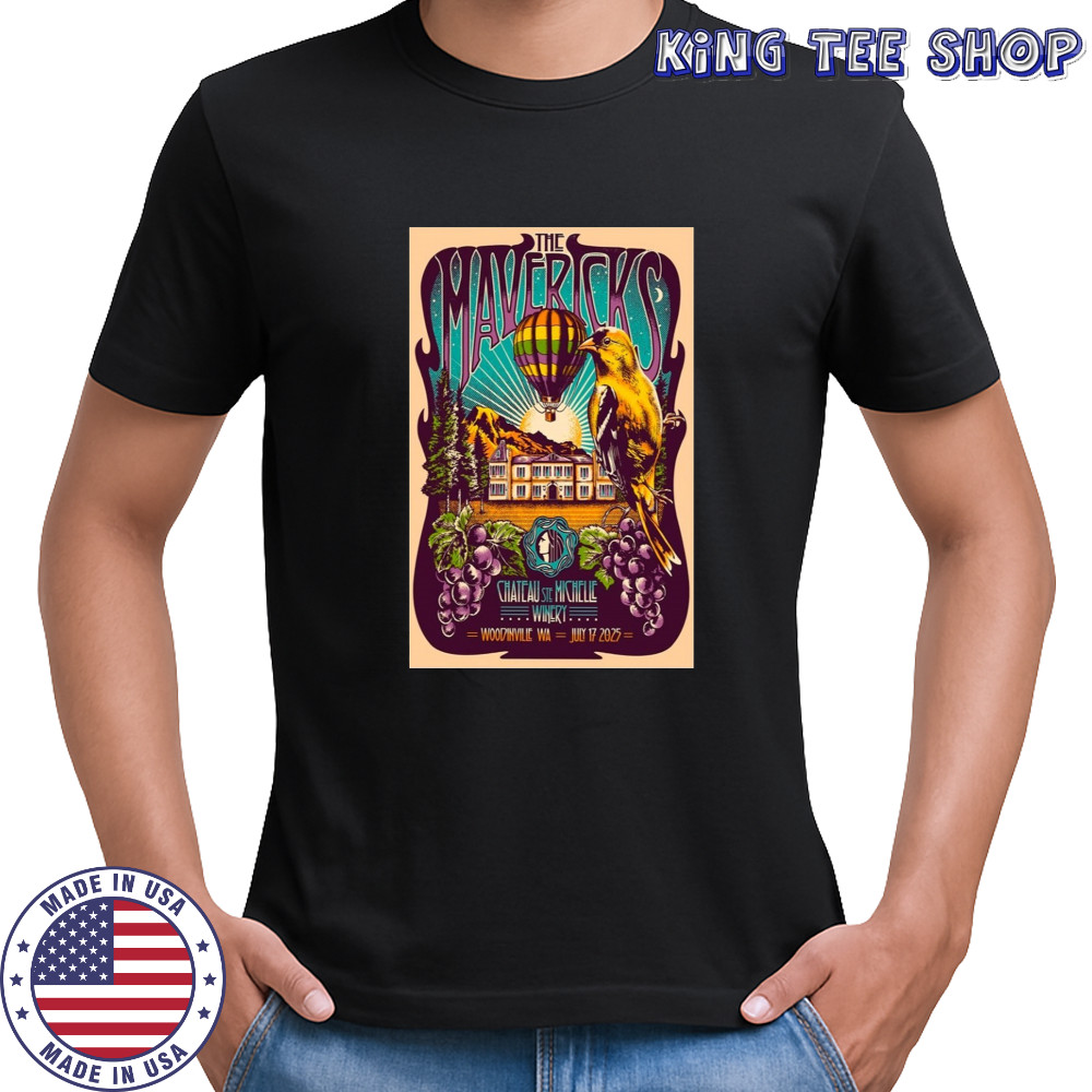 The Mavericks Merch Woodinville WA July 17 2025 Poster Shirt