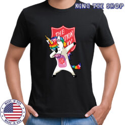 The Salvation Army Unicorn dabbing shirt