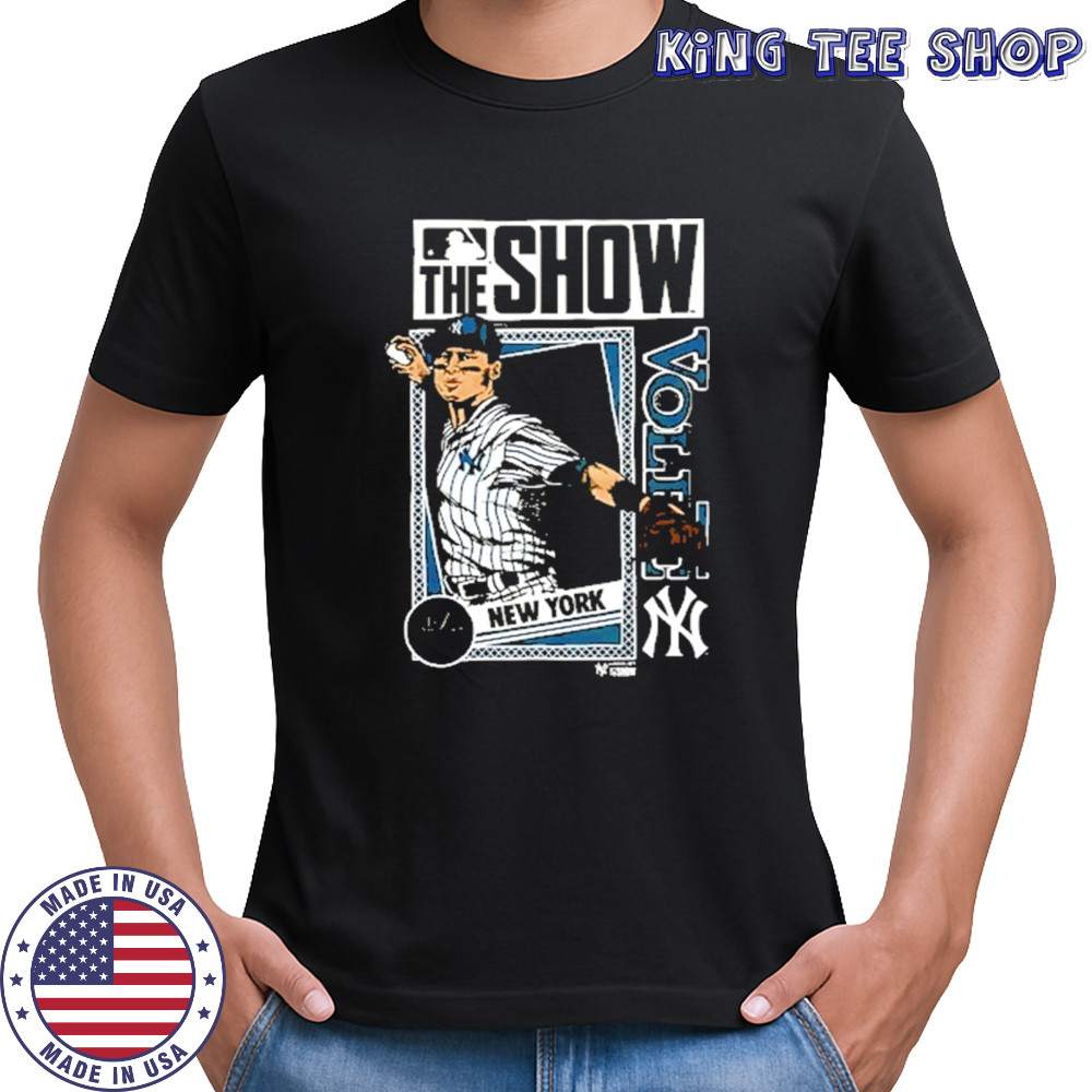 The Show Anthony Volpe New York Yankees MLB Baseball cartoon shirt