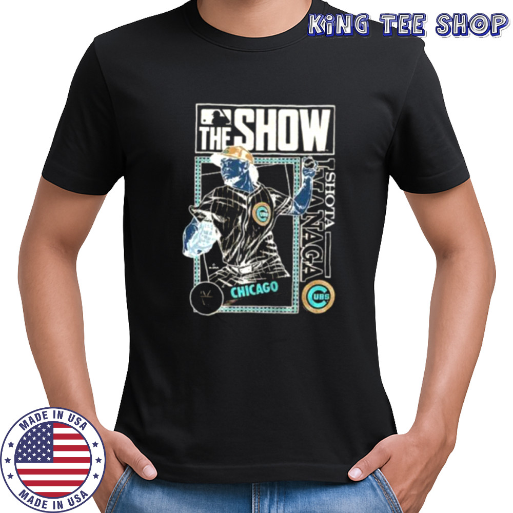 The Show Imanaga Shota Chicago Cubs MLB Baseball cartoon shirt