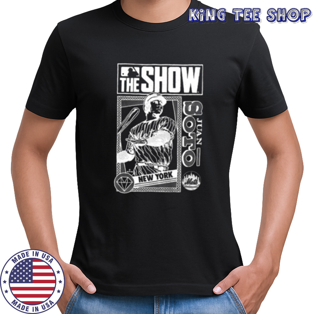 The Show Juan Soto New York Mets MLB Baseball cartoon shirt