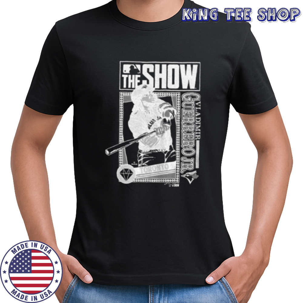 The Show Vladimir Guerrero Jr. Toronto Blue Jays MLB Baseball cartoon shirt