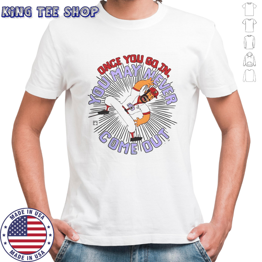The Simpsons Ozzie Smith You May Never Come Out T-Shirt