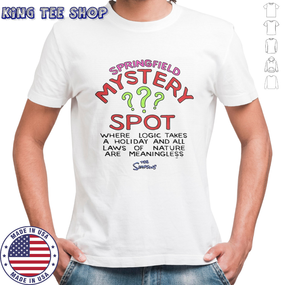 The Simpsons Springfield Mystery Spot T-Shirt