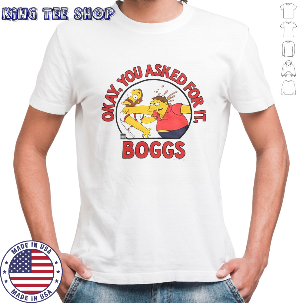 The Simpsons Wade Boggs You Asked For It T-Shirt