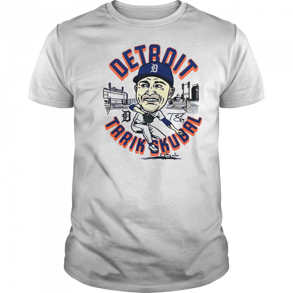 Tigers Tarik Skubal Signature T-Shirt