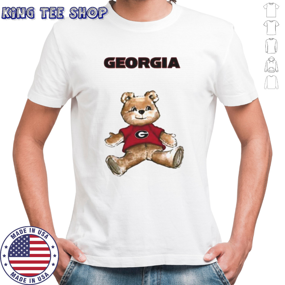 Tiny Turnip Teddy Bear X Georgia Bulldogs T shirt