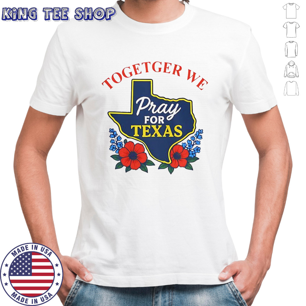 Together For Texas Flower T-Shirt