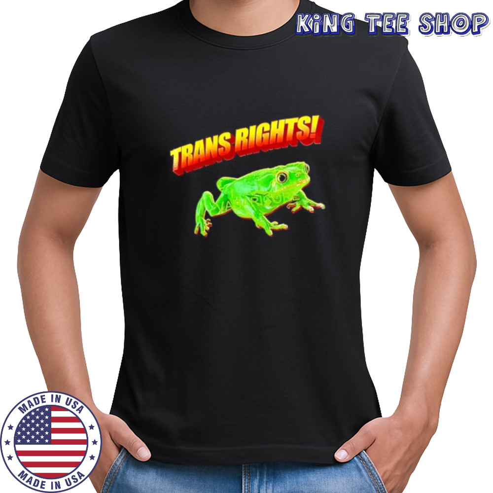 Trans Rights Frog shirt