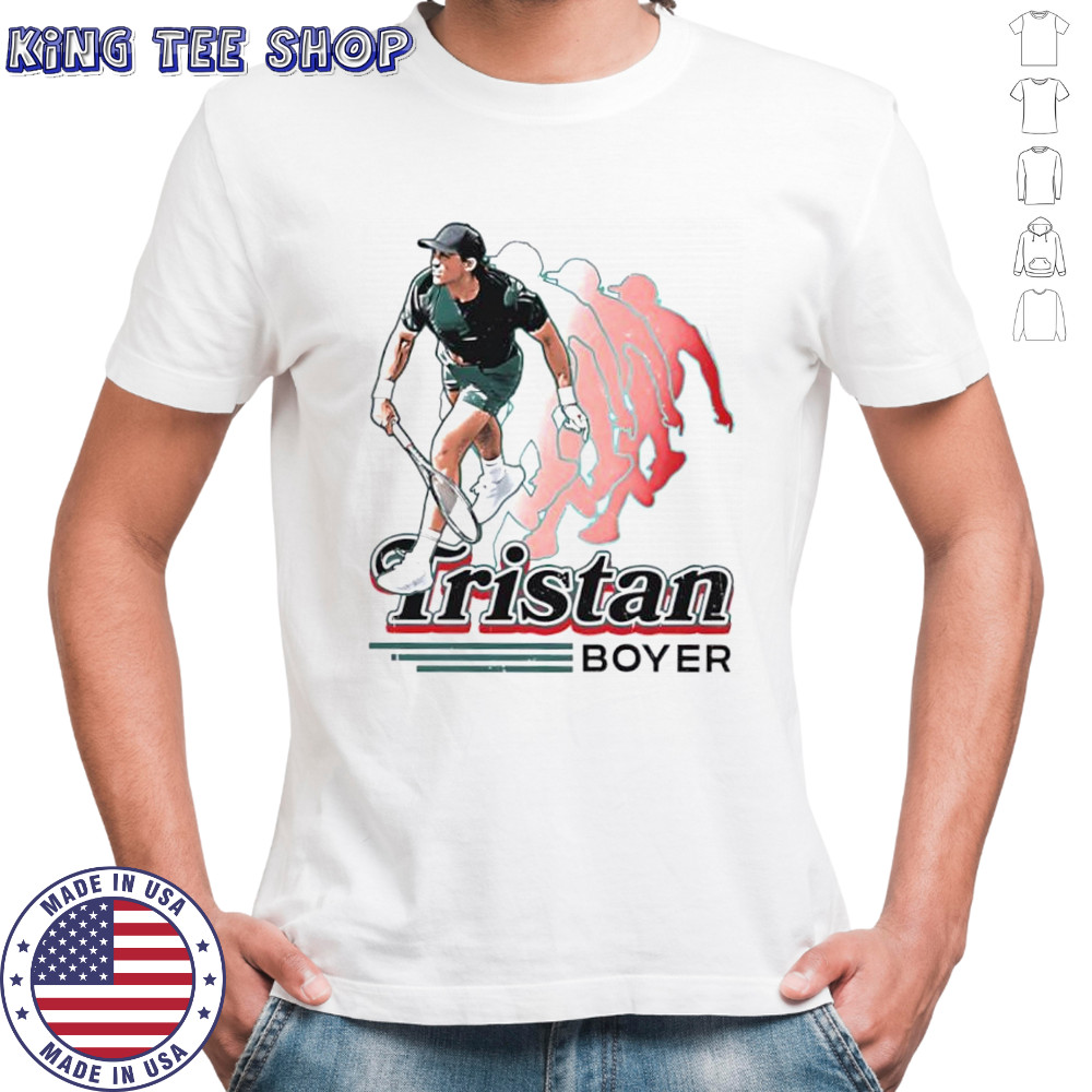 Tristan Boyer American tennis player vintage shirt