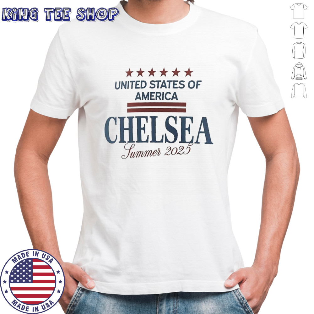 United States Of America Chelsea Club World Cup US Tour Graphic Shirt