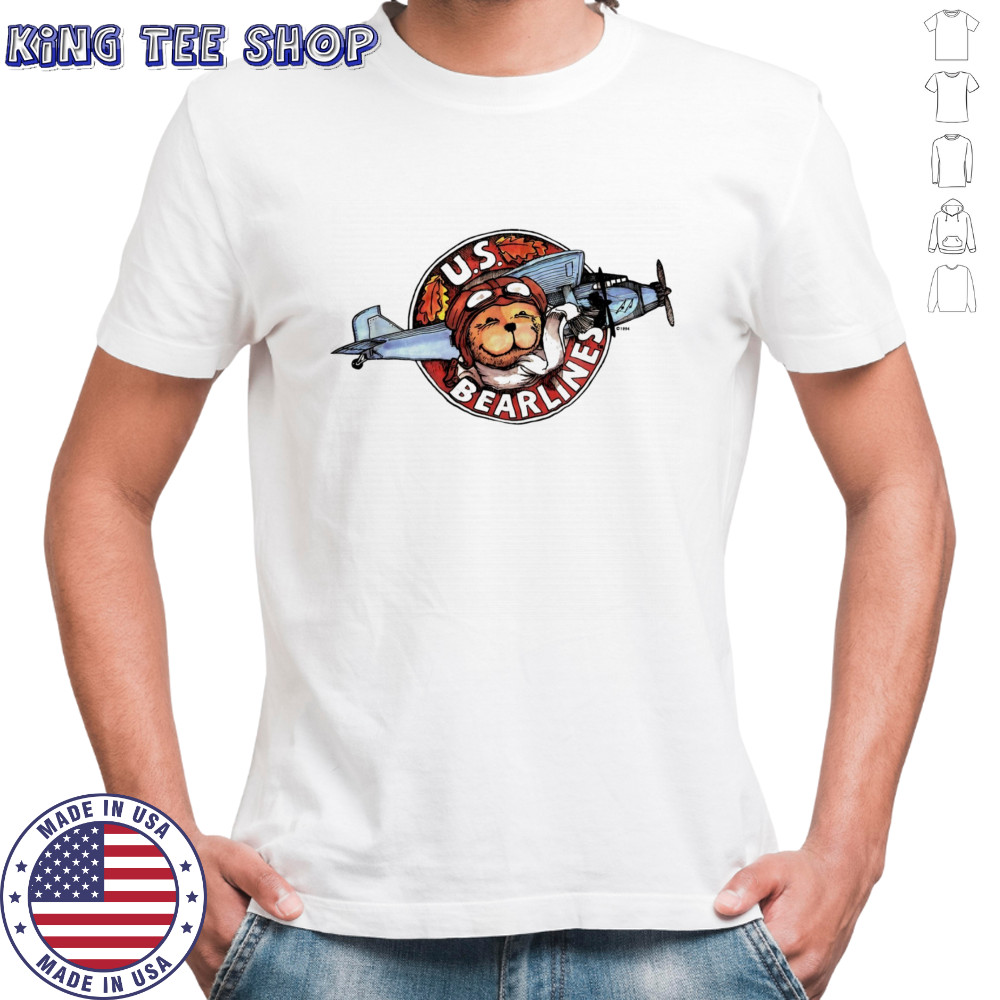U.S. Bearlines Airplane Pilot shirt