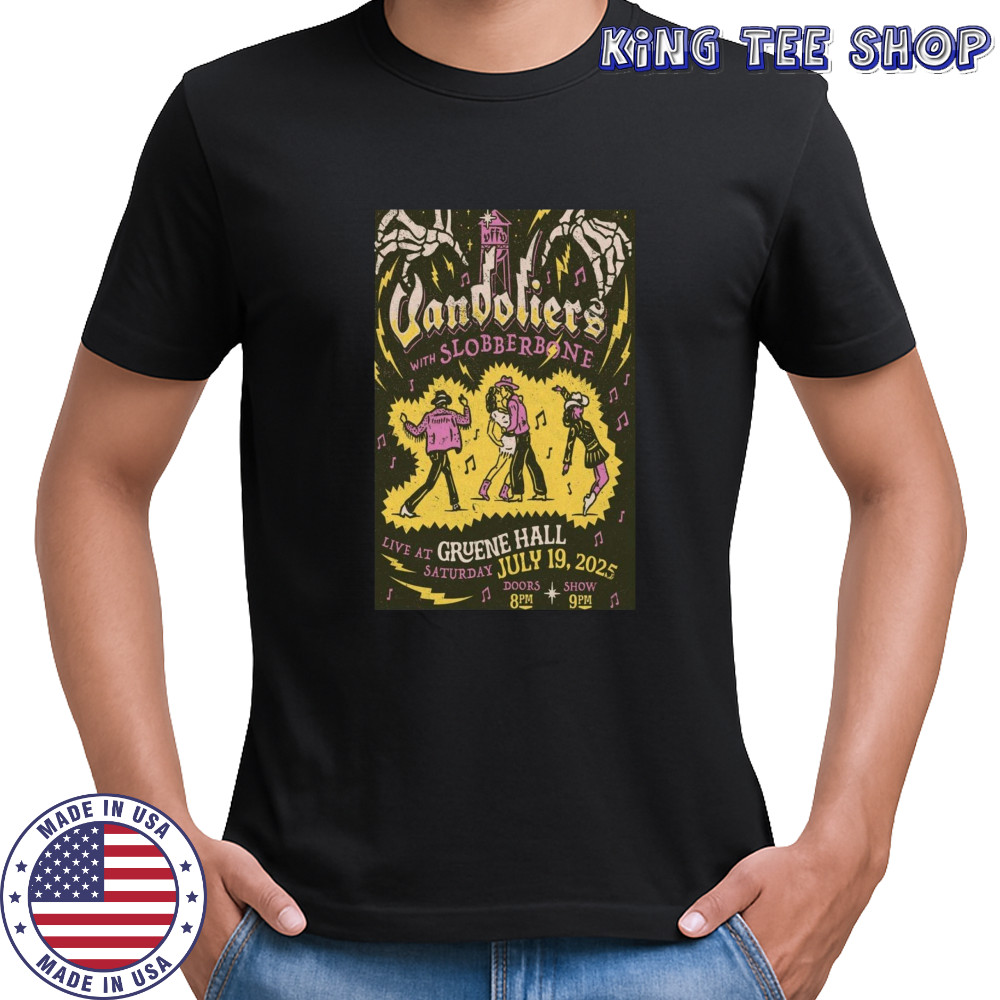 Vandoliers Poster 2025 Gruene Hall Shirt