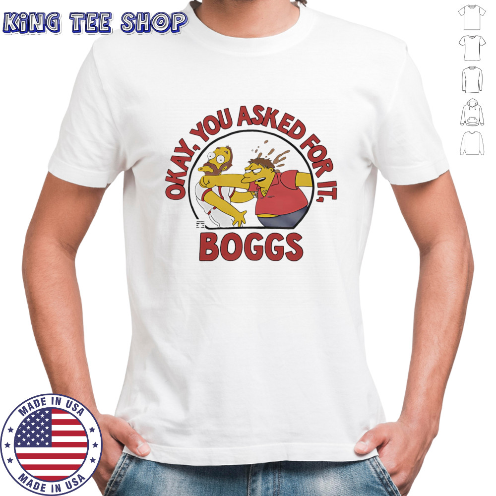 Wade Boggs you asked for it cartoon shirt