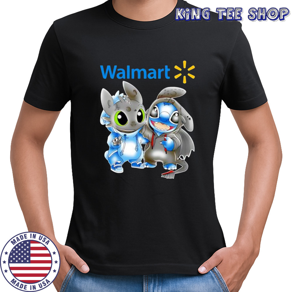 Walmart stitch and toothless shirt