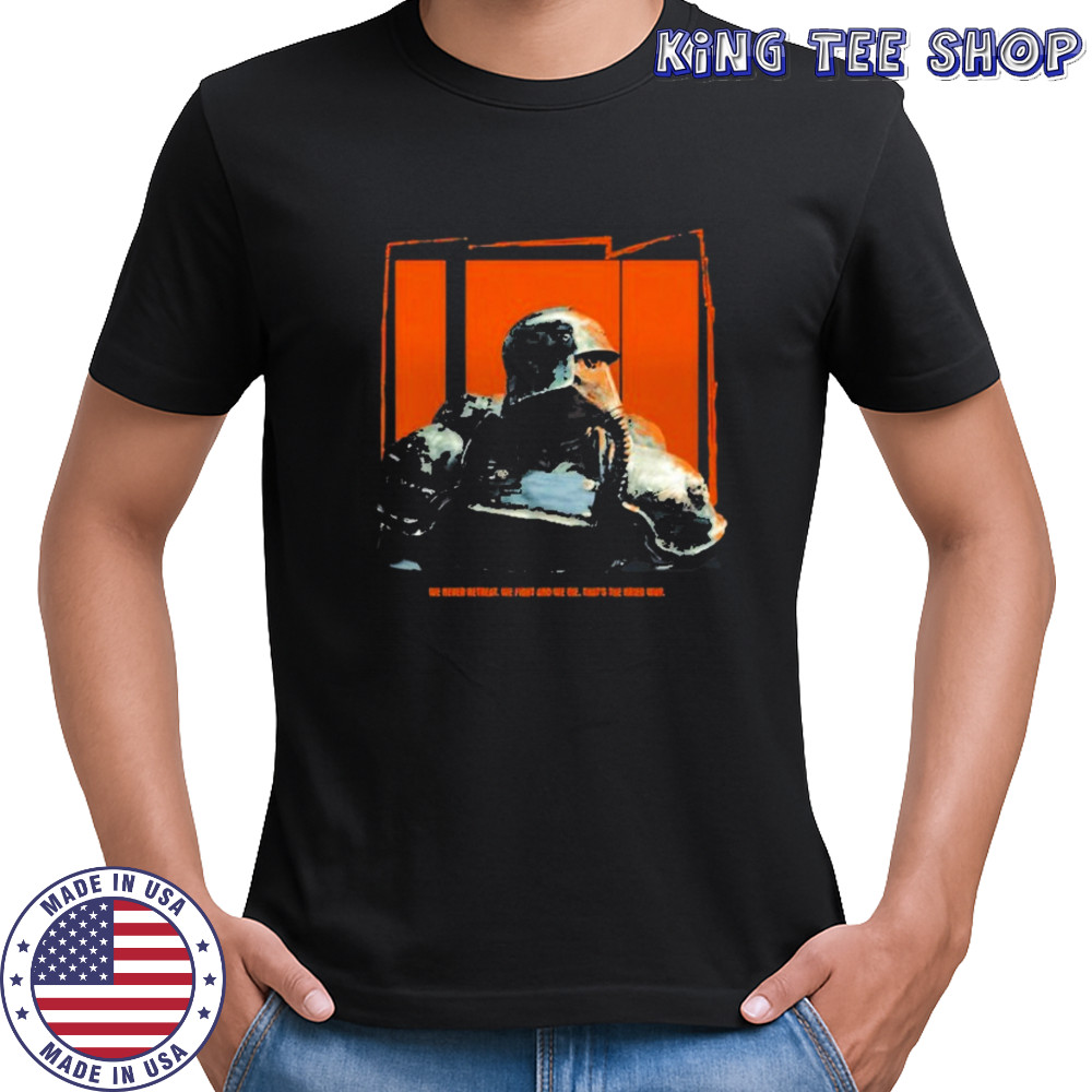 Warhammer We Never Retreat T-shirt