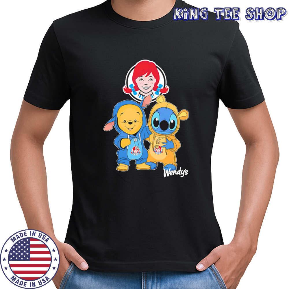 Wendy’s pooh and stitch friends shirt