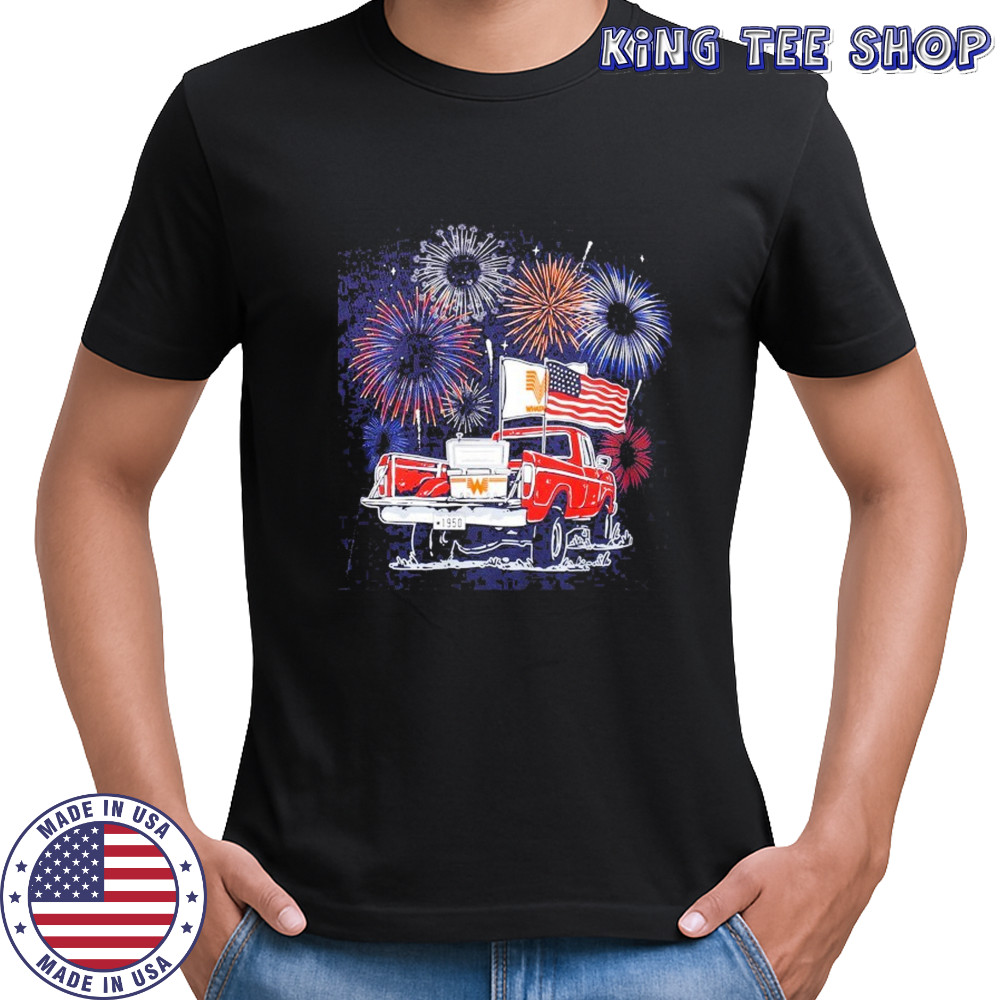 Whataburger Firework America 4th Of July T-shirt