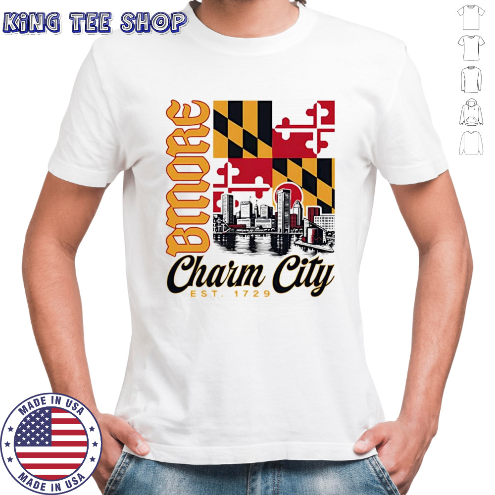 Where I’m From Men’s Chicago Charm City shirt