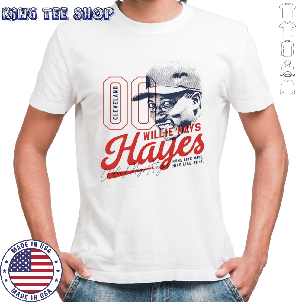 Willie Mays Hayes Tribute shirt