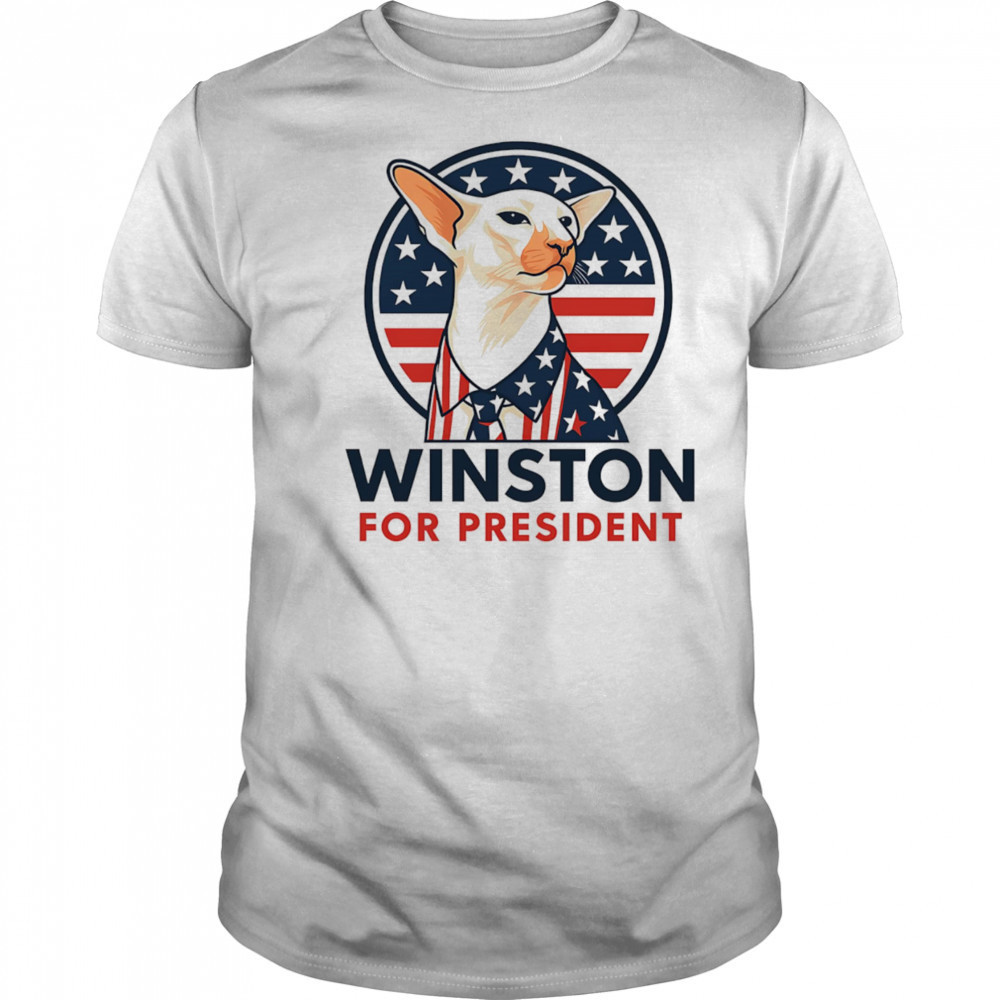 Winston for President shirt