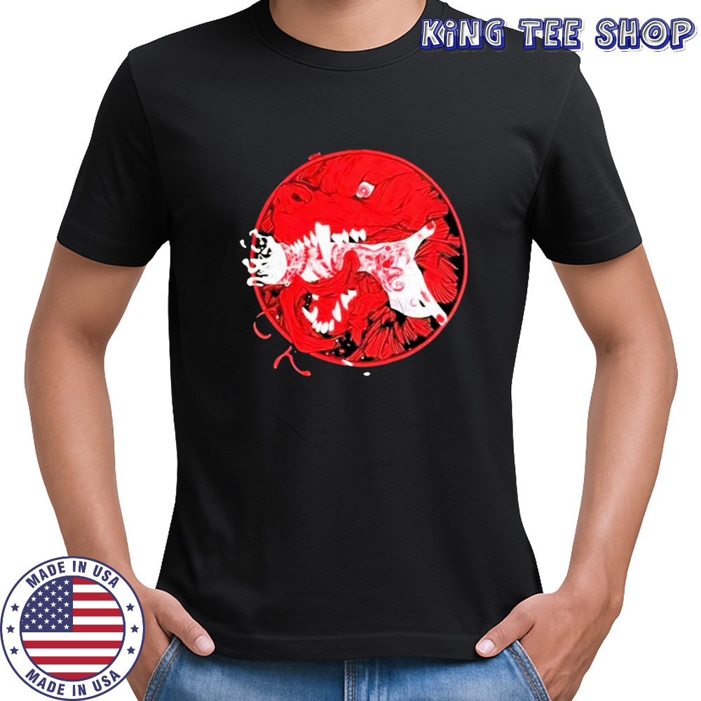 WolfSkullJack Hand That Feeds T-Shirt