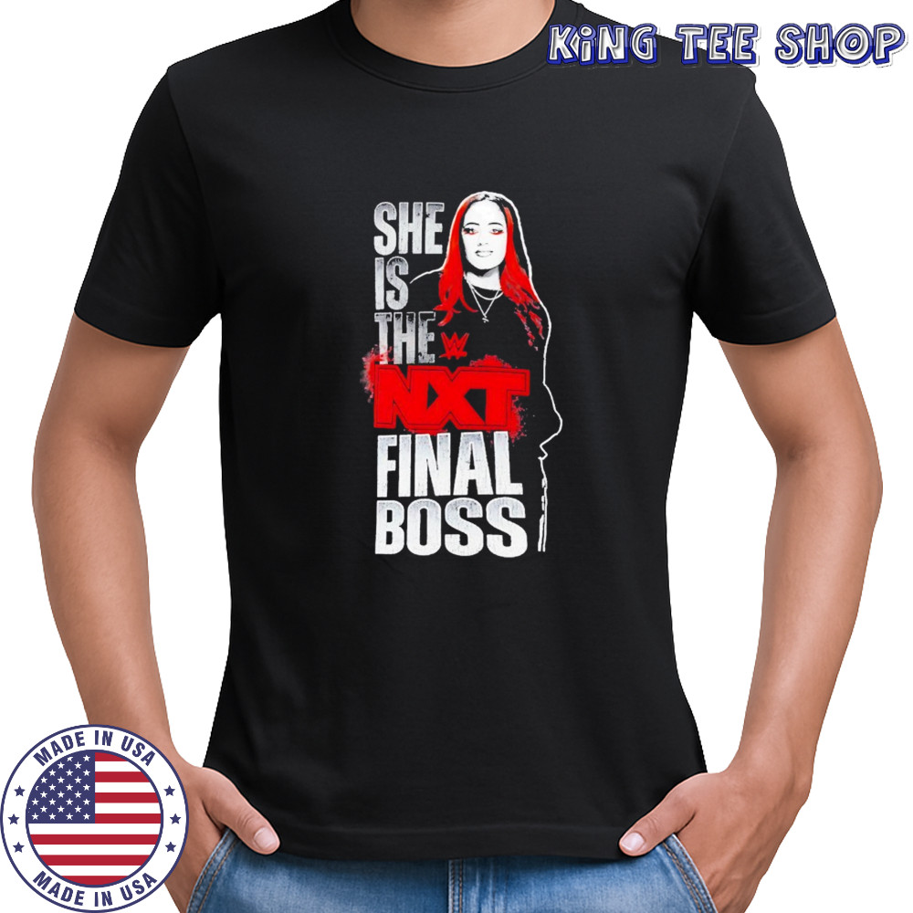 Wrestling Ava She Is The Nxt Final Boss Shirt