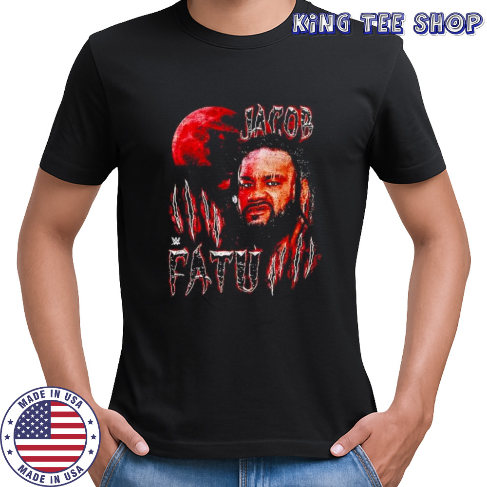 WWE Jacob Fatu Wolf Moon retro shirt