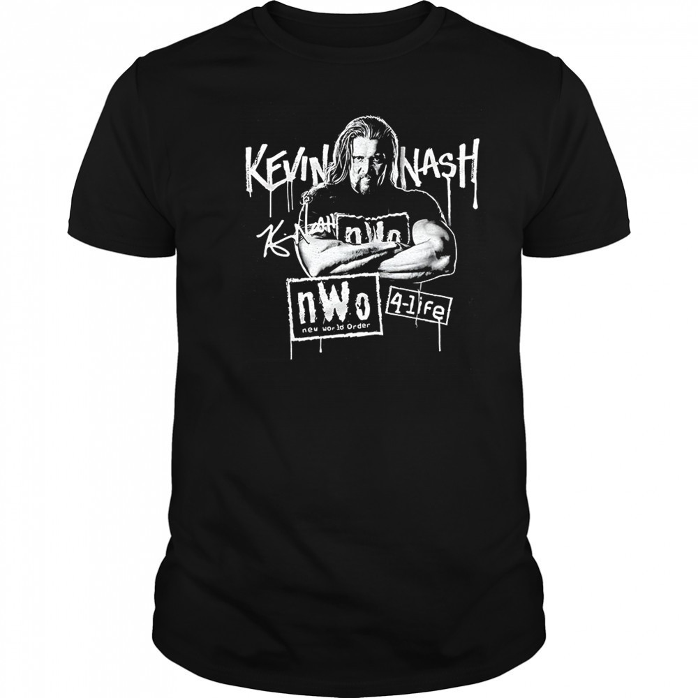 WWE Kevin Nash Grunge Graphic 4 life Shirt