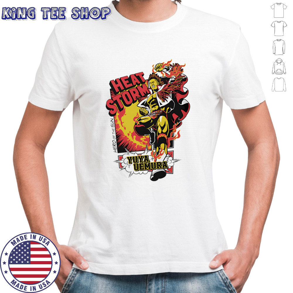 Yuya Uemura Heat Storm cartoon shirt