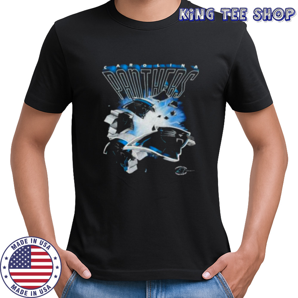 1994 Carolina Panthers Multi Logo Void Vintage NFL Shirt