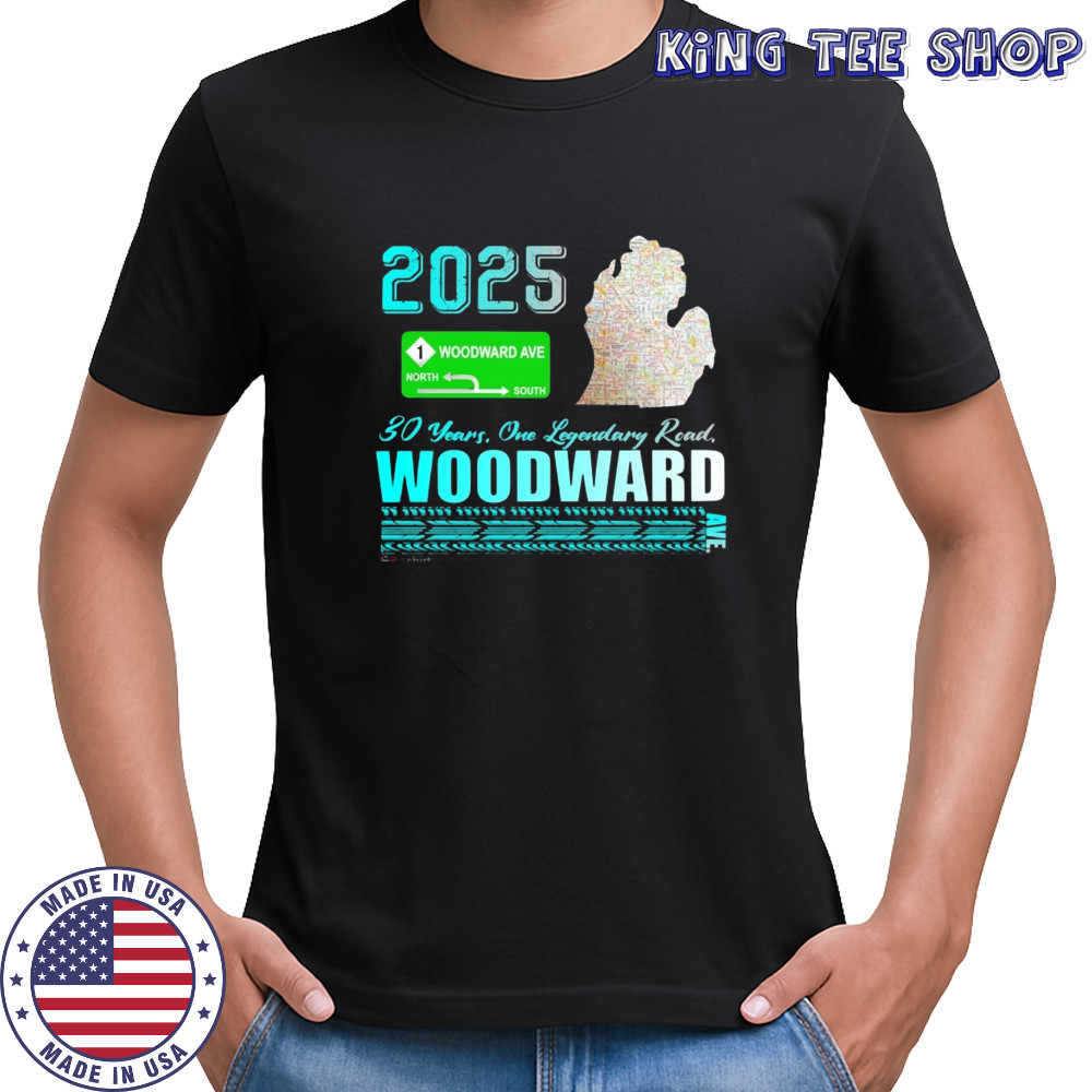2025 30 years one legendary road Woodward shirt