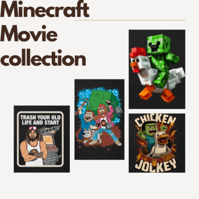 Celebrate the Blockbuster: Why the Minecraft Movie T-Shirt Collection Belongs in Every Fan’s Wardrobe