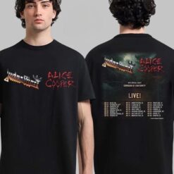 Judas Priest & Alice Cooper Fall 2025 North America Tour T-Shirt