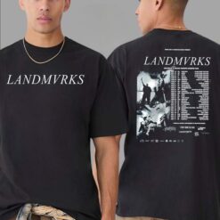Landmvrks Europe Summer Tour 2025 Dates List Two Sides Print T-Shirt