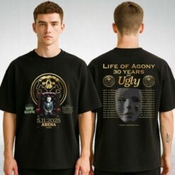 Life Of Agony 30 Years Of Ugly Tour Vienna Austria November 5 2025 T-Shirt