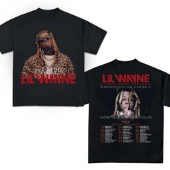 Lil Wayne Tha Carter VI Tour, Lil WAYNE Tour 2025 North America Tour T-Shirt