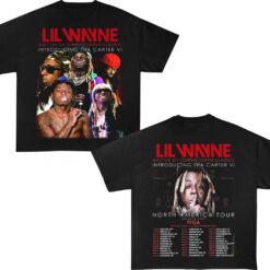 Lil Wayne Tha Carter VI Tour Shirt Lil WAYNE Tour 2025 North America T-shirts