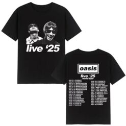 OASIS Live 25 Tour 2025 Men’s Women T-shirt