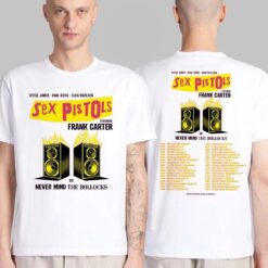Sex Pistols Featuring Frank Carter Do Never Mind The Bollocks 2025 Tour T-shirt