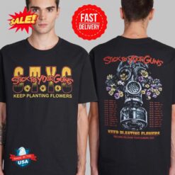 Stick To Your Guns Band Keep Planting Flowers Record Release Tour 2025 T-Shirt