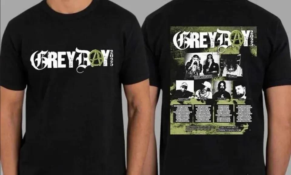 Suicideboys 2025 Grey Day Tour Dates Concert Fan Gifts T-Shirt